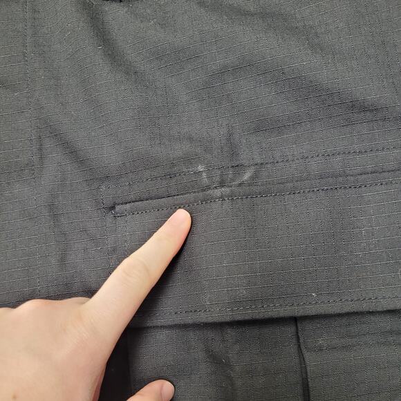 CQR NWT ripstop black tactical jacket utility coat - Picture 5 of 11